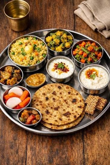 North Indian Thali